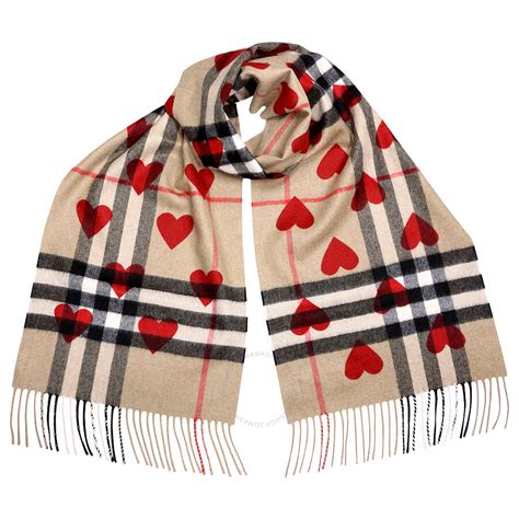 burberry scarf with hearts replica|original burberry scarf.